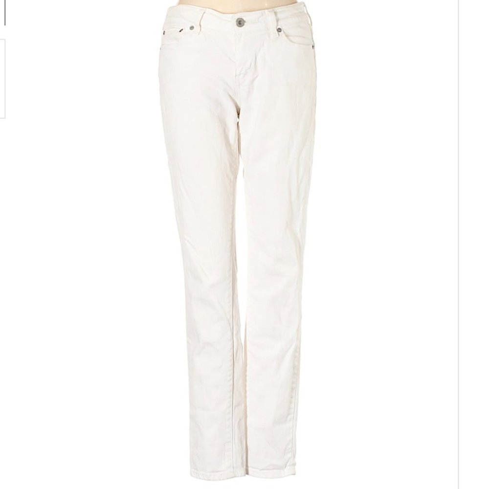 Levi's White Jeans 26 Waist